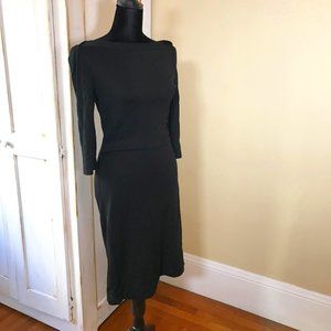 Diane Von Furstenberg Black Dress 4 6